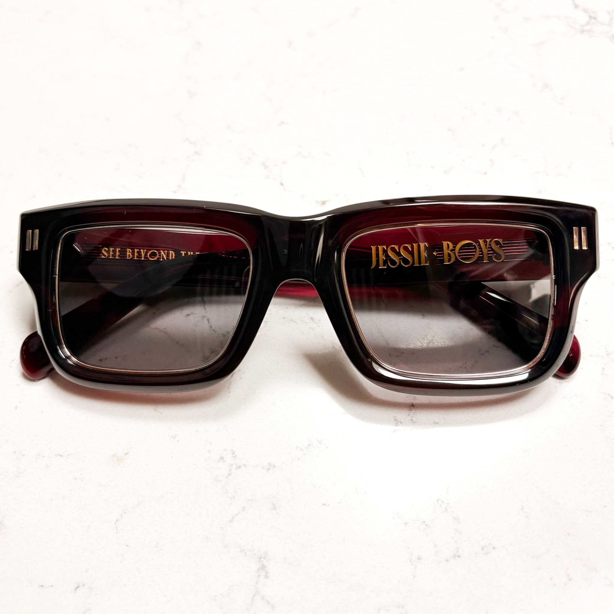The Finchley Cut in Oxford Burgundy - Jessie Boys