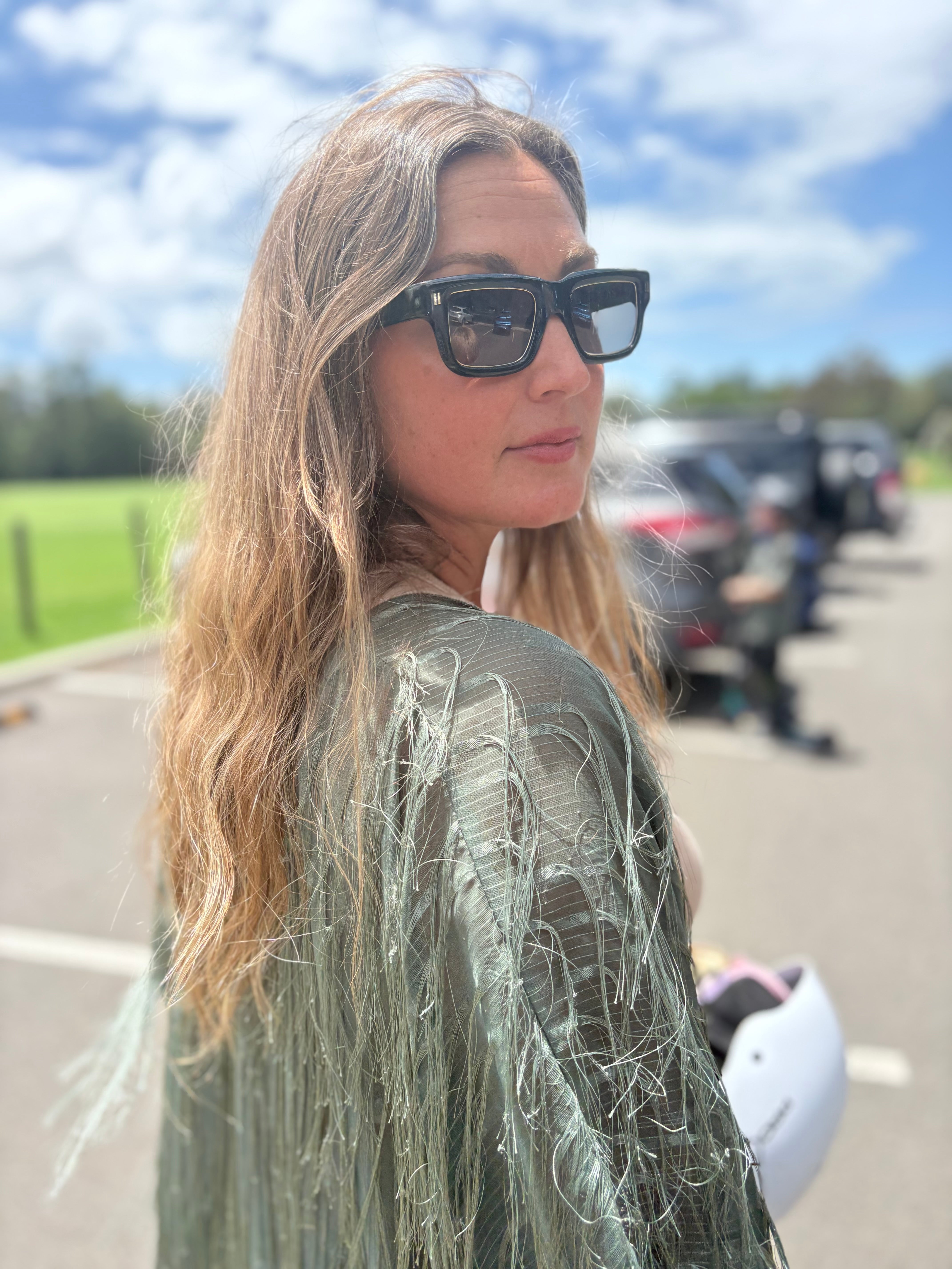 woman wearing Jessie Boys sunglasses